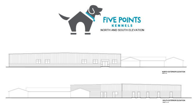 Gibson Commercial Construction has been awarded a 13,000 SF+ building addition with Five Points Kennels