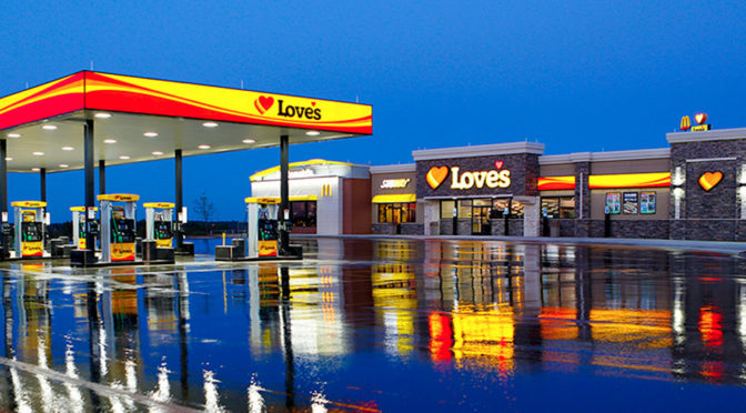 Love’s Travel Stops and Country Stores awards Gibson Commercial Construction project in Mooresville, IN