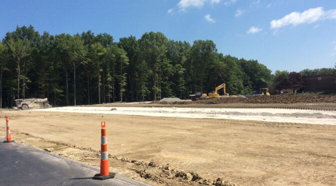 Foundations have started to appear in Westlake